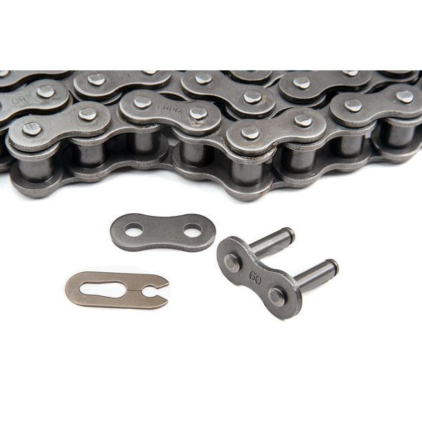 Bailey Riveted Roller Chain - Heavy Duty Series: 50H Chain Size, 10 ft. Length 131555